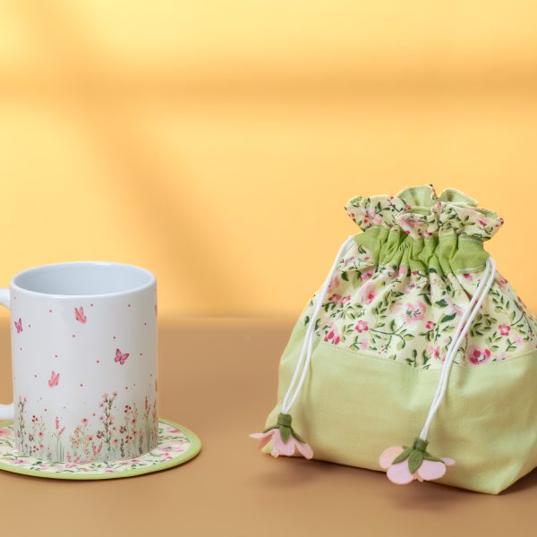 Mug & Bag Set - Green