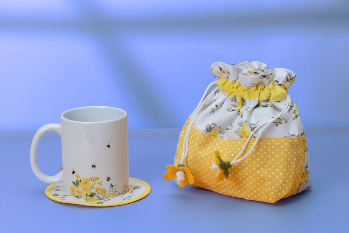 Mug & Bag Set - Yellow - Image 1