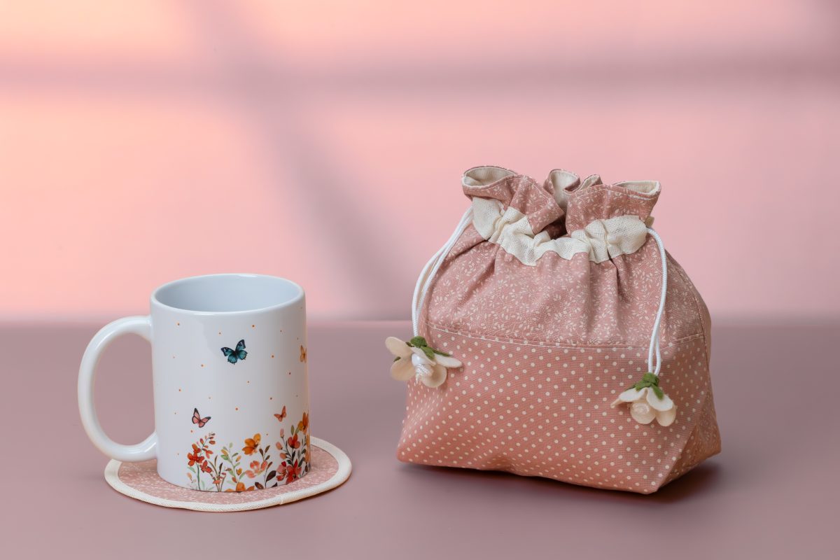 Mug & Bag Set - Baige - Image 1