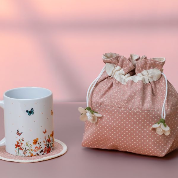 Mug & Bag Set - Baige