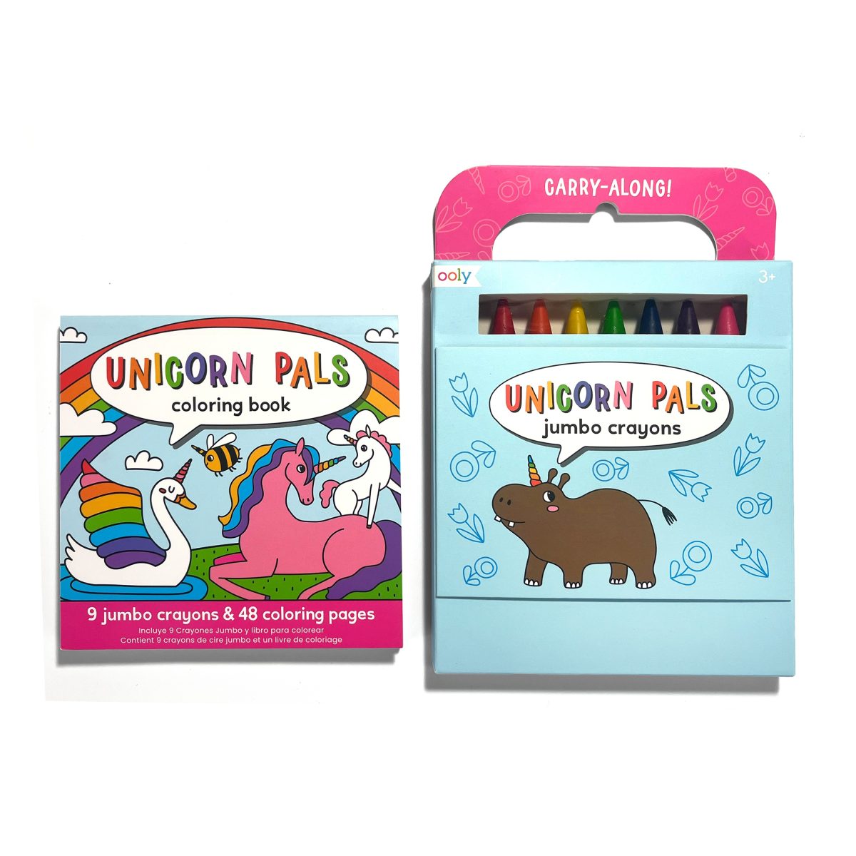 Crayon & Coloring Book - Unicorn Pals - Image 3
