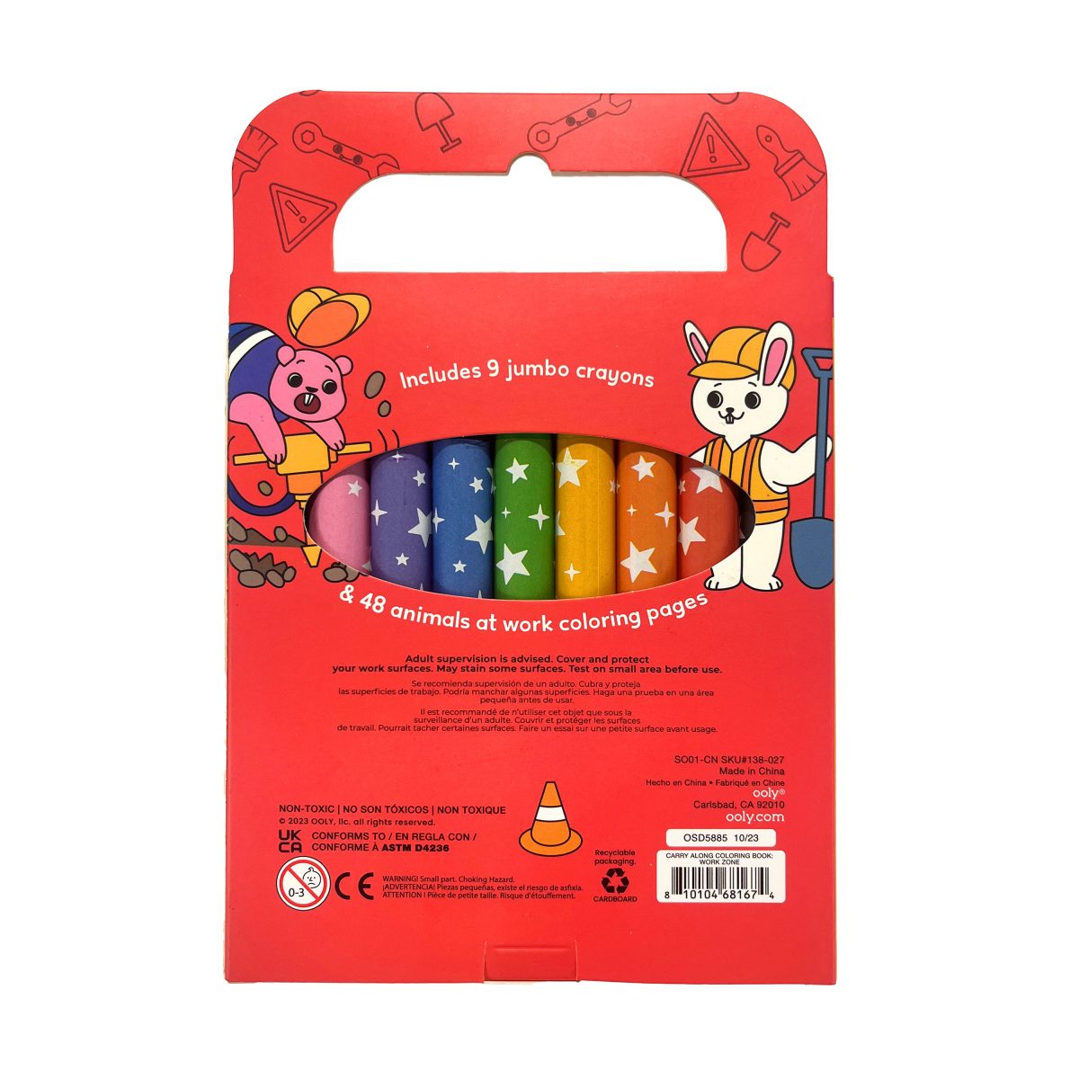 Crayon & Coloring Book - Work Zone - Image 2