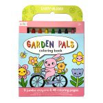 Crayons & Coloring Book - Garden Pals