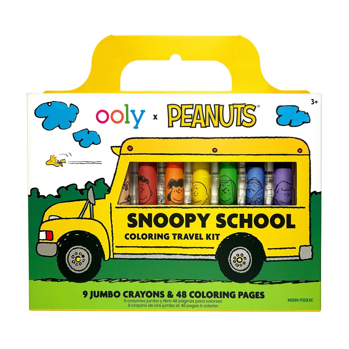 Snoopy School Coloring Travel Kit - Image 1