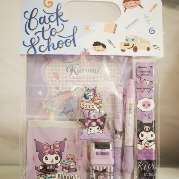 61 -Back to School Bag - Kuromi